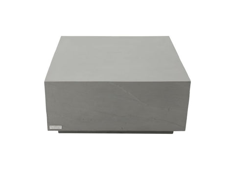 Elementi - Colorado Concrete Outdoor Square Coffee Table - Medium