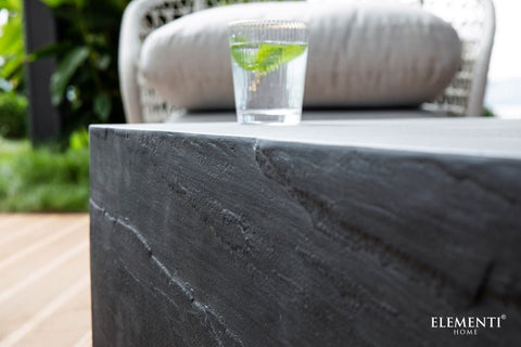 Elementi - Colorado Concrete Outdoor Square Coffee Table - Medium