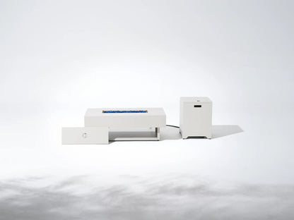 White fire pit table#color_light beige
