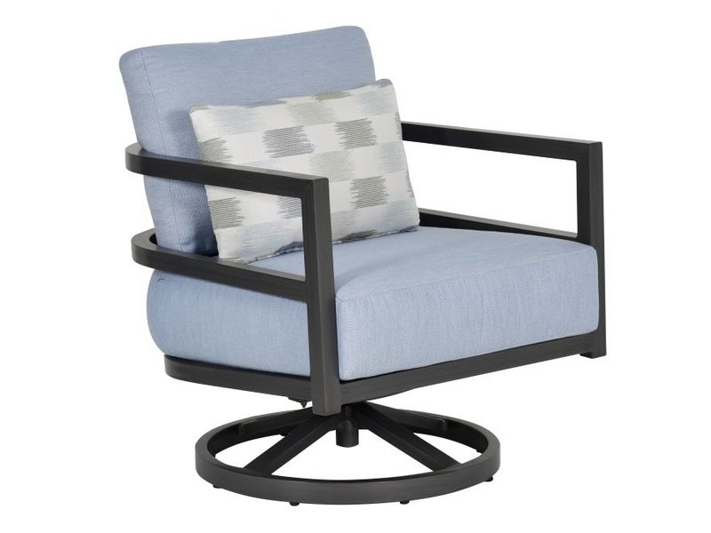 Castelle Gala Cushioned Lounge Swivel Rocker