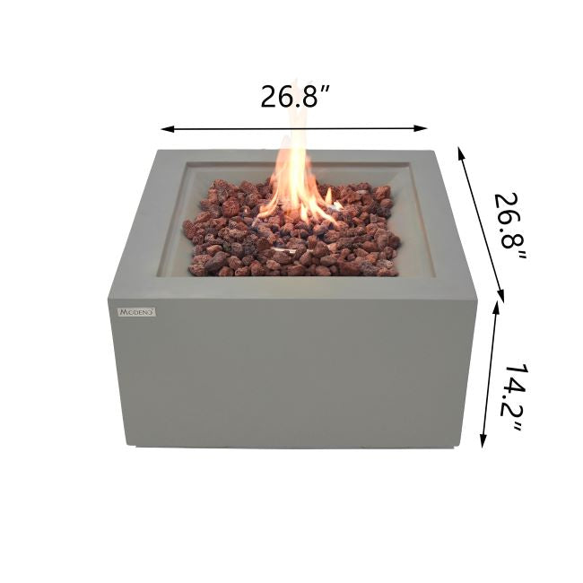 Modeno - Ridgefield Square Concrete Fire Pit