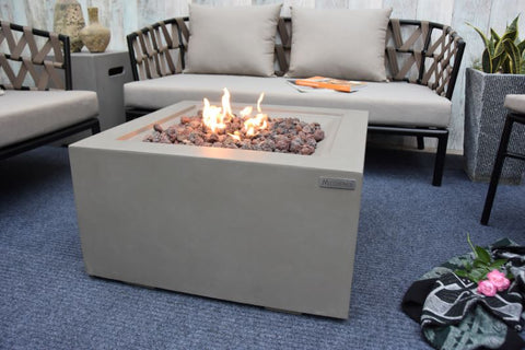 Modeno - Ridgefield Square Concrete Fire Pit