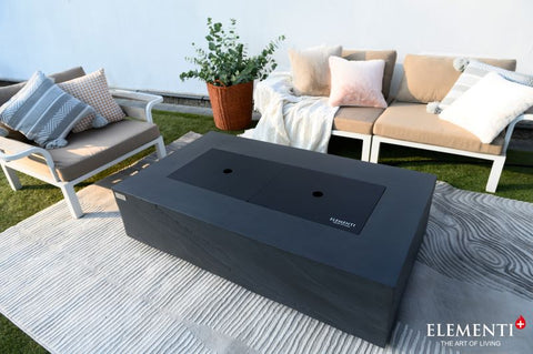 Elementi+ Cape Town Black Fire Table