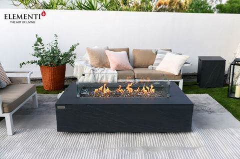 Elementi+ Cape Town Black Fire Table