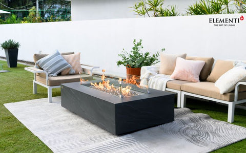 Elementi+ Cape Town Black Fire Table