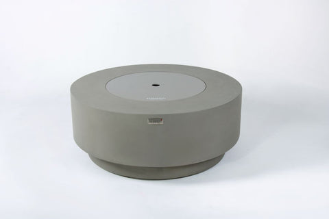 Elementi Plus - Colosseo Round Fire Table - Light Grey