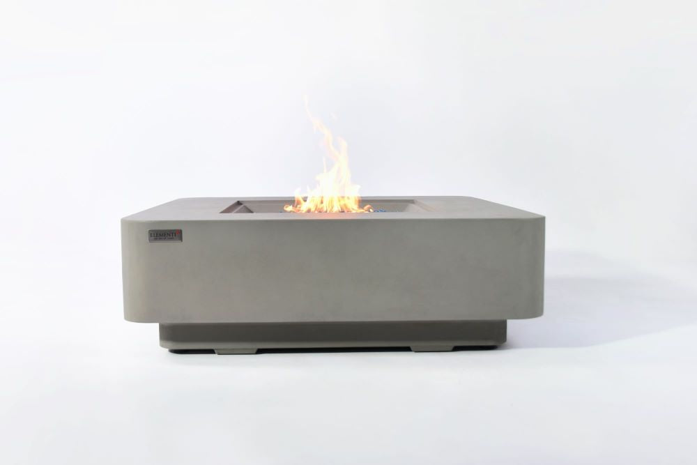 Elementi Plus - Lucerne Fire Table - Light Grey