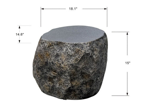 Elementi Concrete Boulder Seat