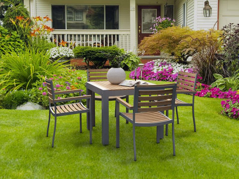 Anderson Teak Seville 5pc Square Dining Set