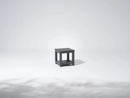 Aluminum Outdoor Swivel Chairs with Side Table Set
